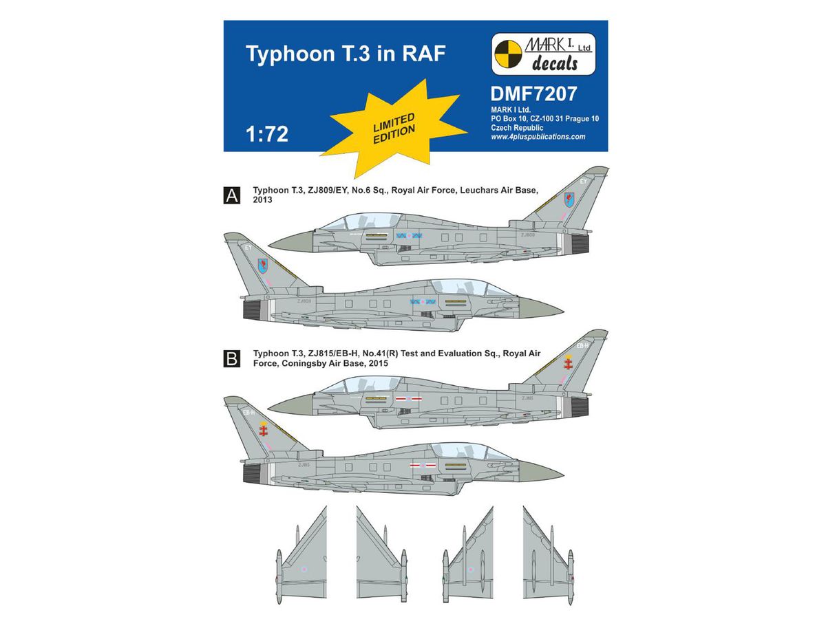 Typhoon T.3 in RAF