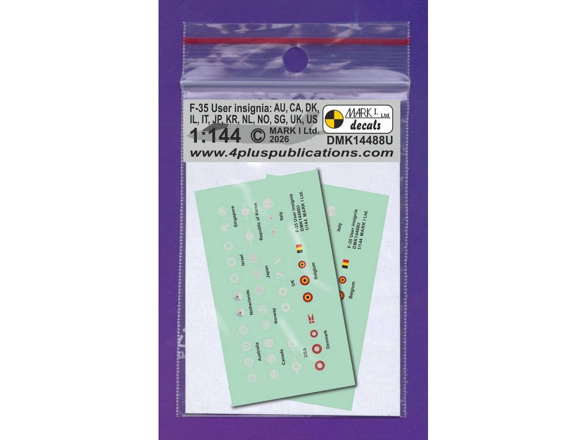 F-35 Users - Insignia (II), 2 sets