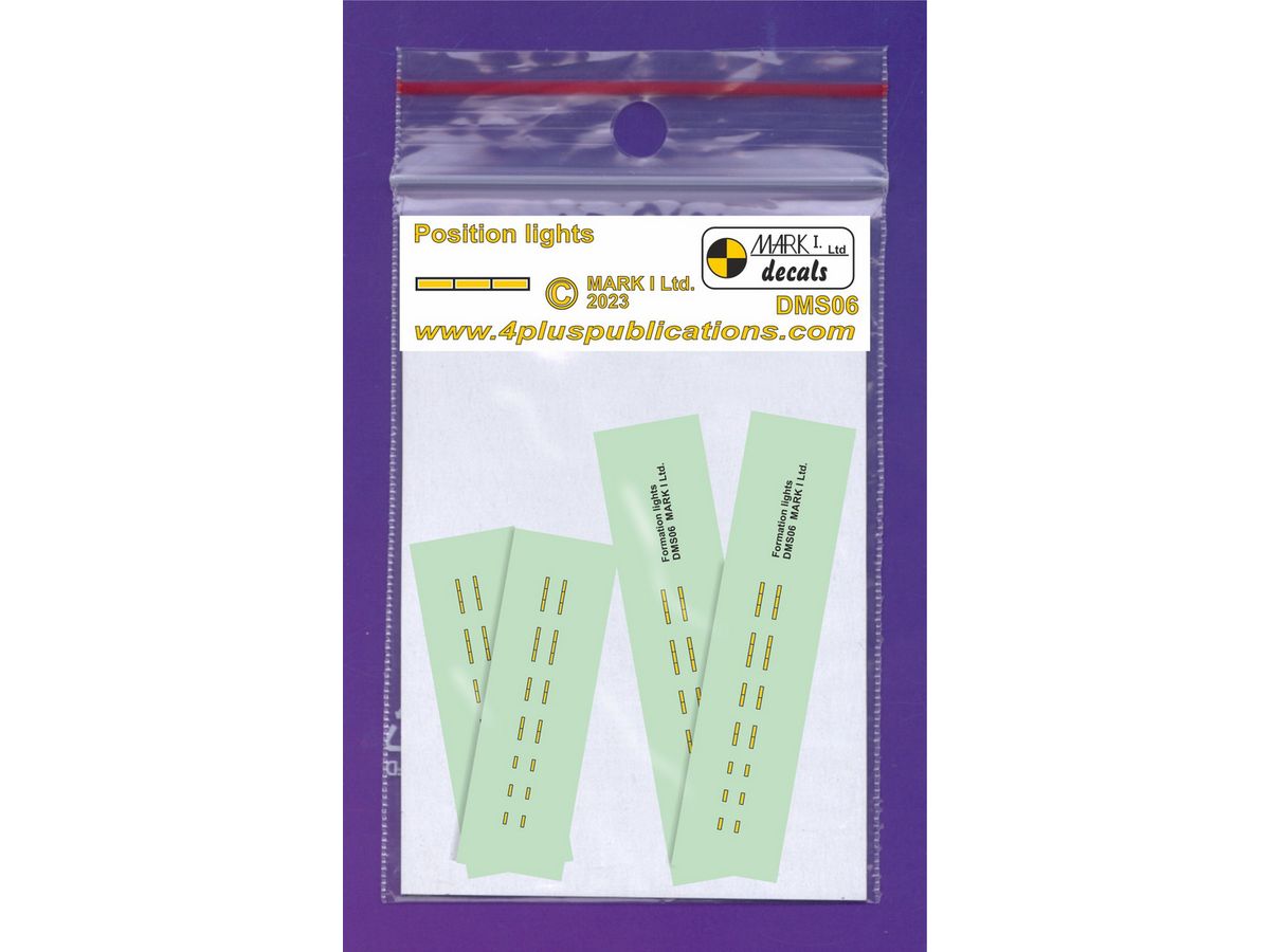 Formation-keeping lights - modern, 2 sets