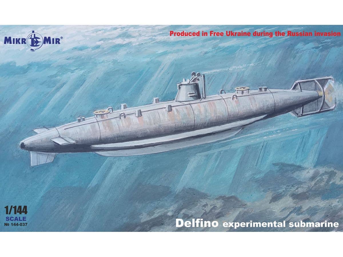 Delfino experimental submarine