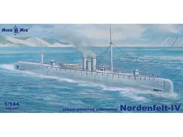 Nordenfeld-IV steam submarine