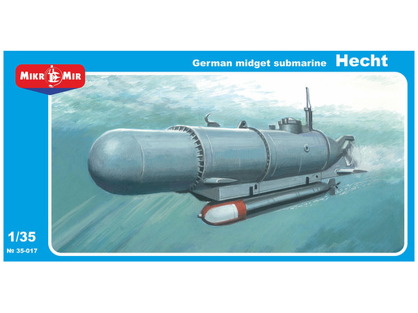 German Midget Submarine Type XXVIIA Hecht