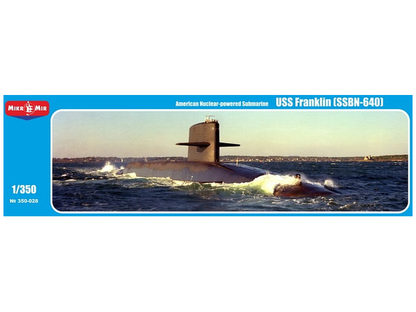 American Nuclear-powered Submarine USS Franklin (SSBN-640)