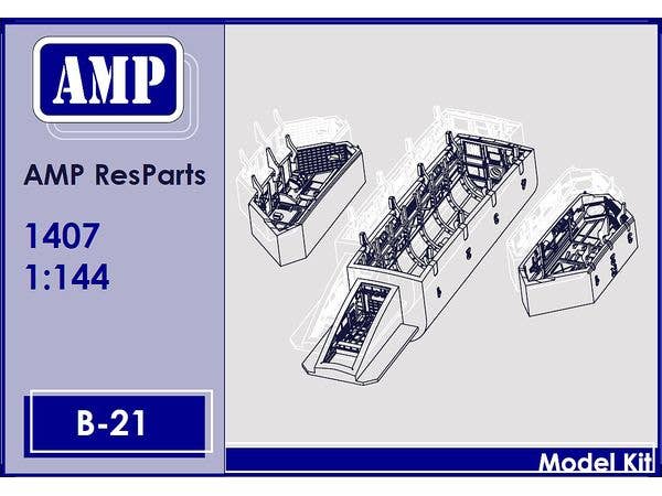 B-21RaiderBomb Bay & Landing Gear Bays set (for AMP)