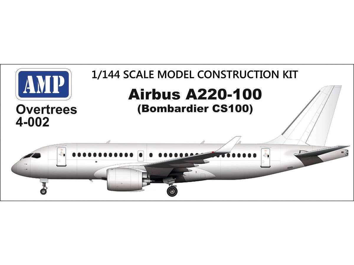 Airbus A220-100 (Bombardier CS100) overtrees