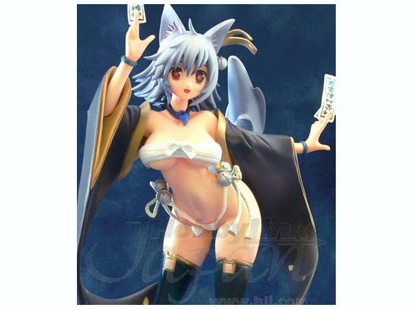Masterpiece Of Kyourin Takanae: Kitsune Miko Sakyo Milestone Ltd. PVC