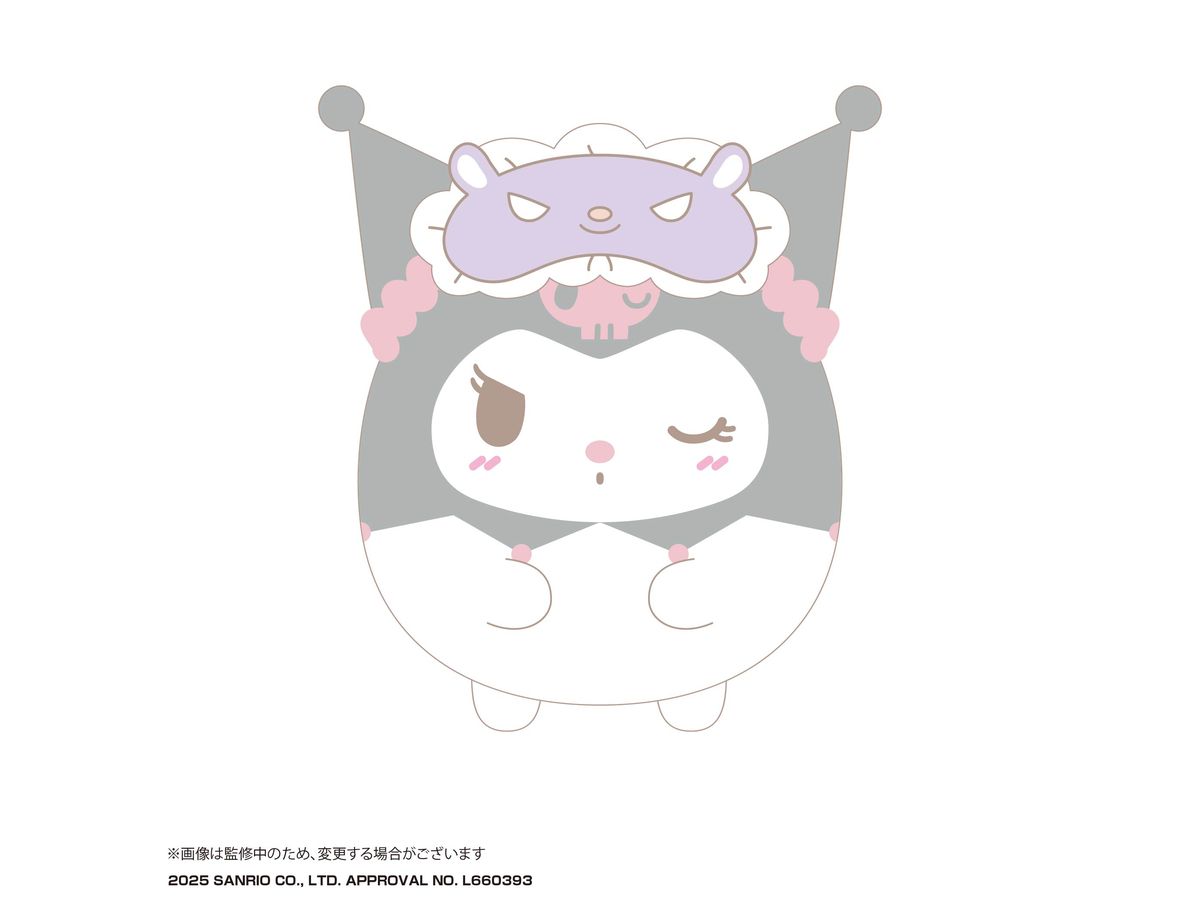 Sanrio Characters: Sr-133 Fuwakororin Msize 4 B Kuromi