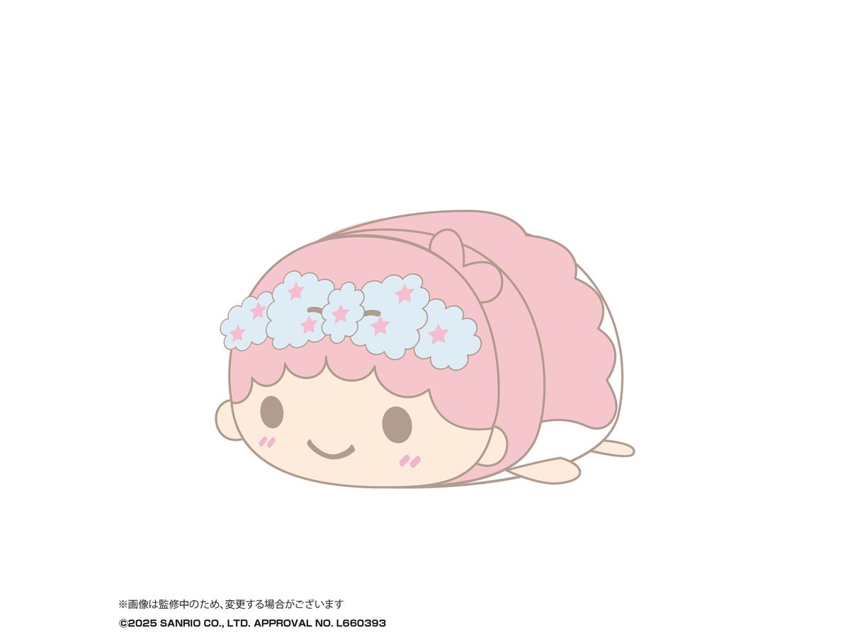 Sanrio Characters: Sr-134 Potekoro Mascot Msize 4 F Little Twin Stars Lala