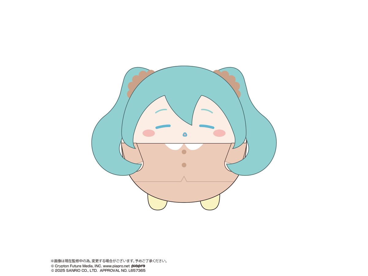 MC-22 Hatsune Miku x Cinnamoroll: Fluffy M Size 3C Hatsune Miku (Good Night)