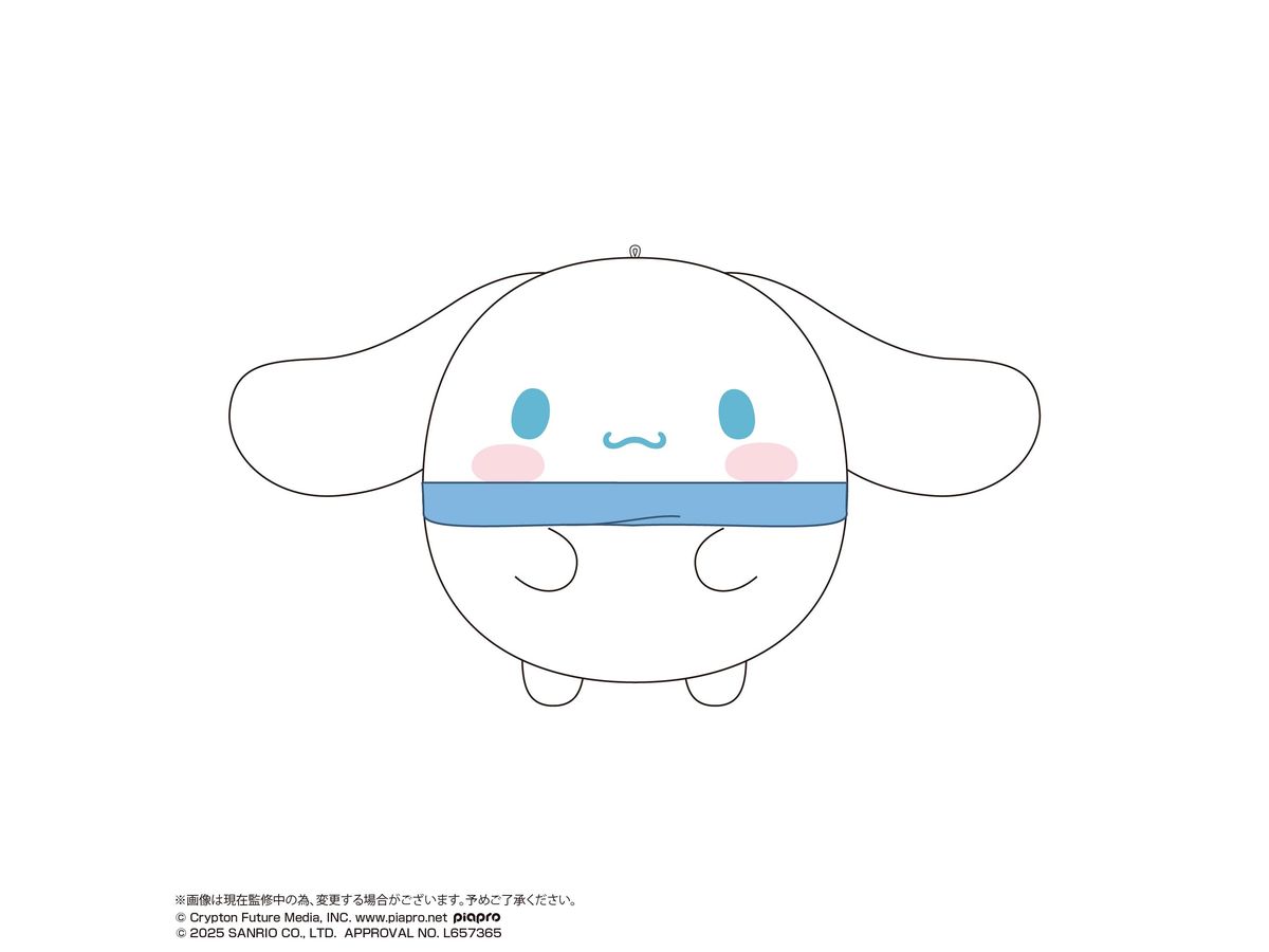 MC-22 Hatsune Miku x Cinnamoroll: Fluffy M Size 3F Cinnamoroll (Scarf)