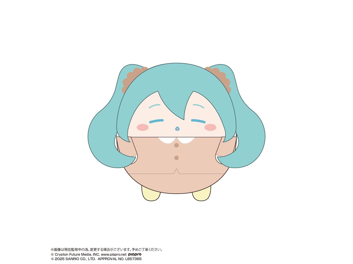 MC-23 Hatsune Miku x Cinnamoroll: Fluffy Big 3C Hatsune Miku (Good Night)