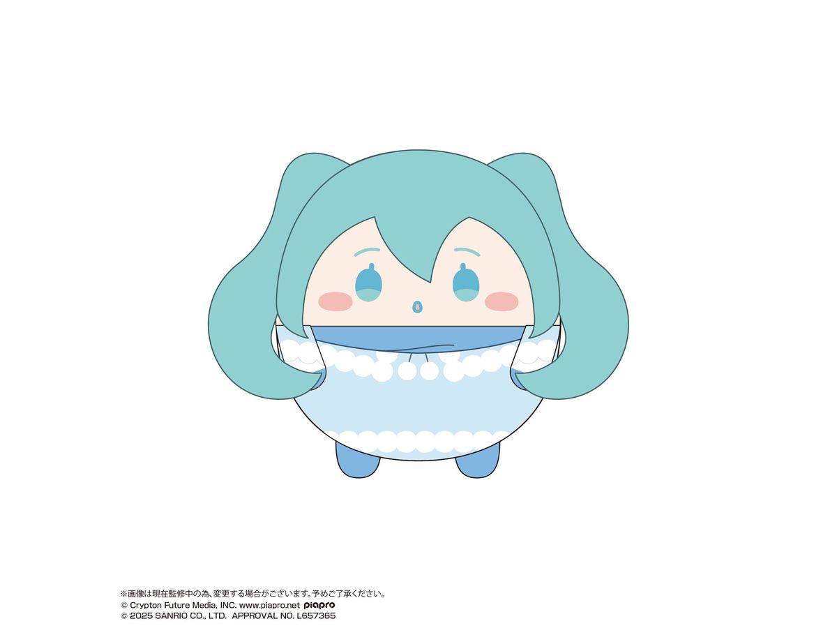MC-23 Hatsune Miku x Cinnamoroll: Fluffy Big 3E Hatsune Miku (Scarf)