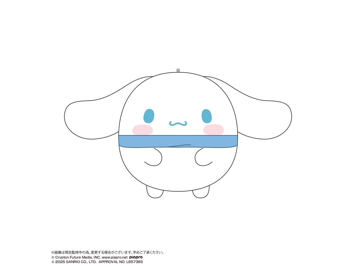 MC-23 Hatsune Miku x Cinnamoroll: Fluffy Big 3F Cinnamoroll (Scarf)
