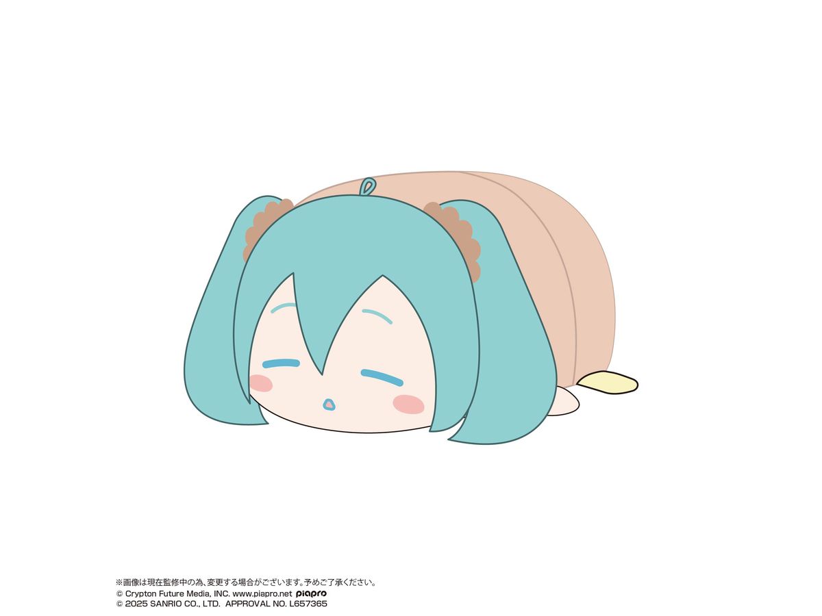 Mc-25 Hatsune Miku x Cinnamoroll: Potekoro Mascot Big3C Hatsune Miku (Good Night)