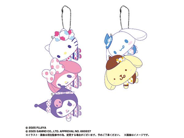 Mliky x Sanrio Characters: Tetecolle 1Box 5Pcs