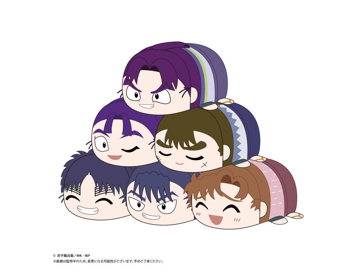 Nintama Rantaro: Potekoro Mascot 5 1Box 6Pcs