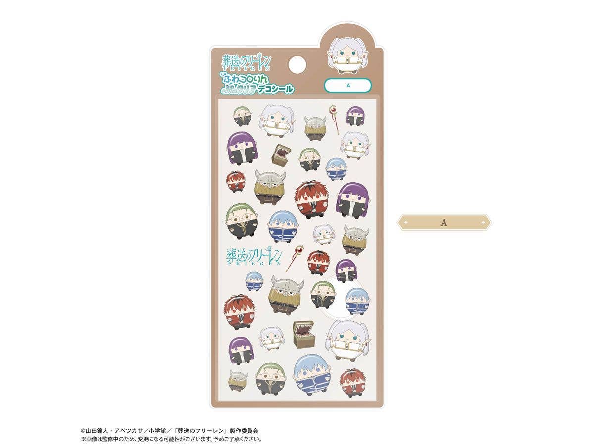 Frieren: Beyond Journey's End - Clear Deco Stickers A