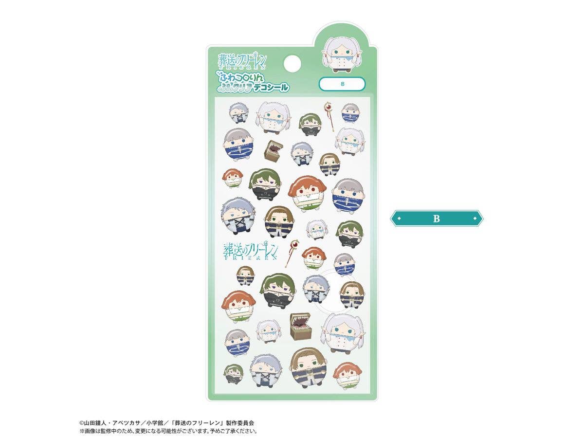Frieren: Beyond Journey's End - Clear Deco Stickers B