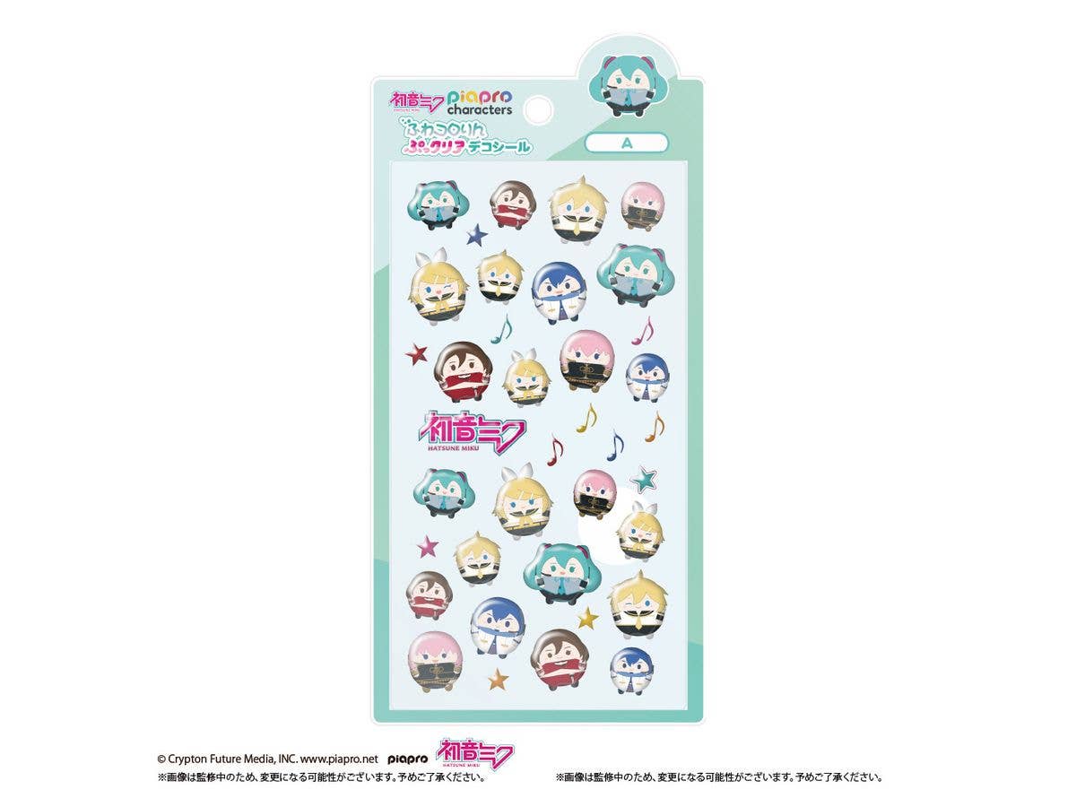 Piapro Characters: Fuwa Kororinpu Clear Deco Stickers