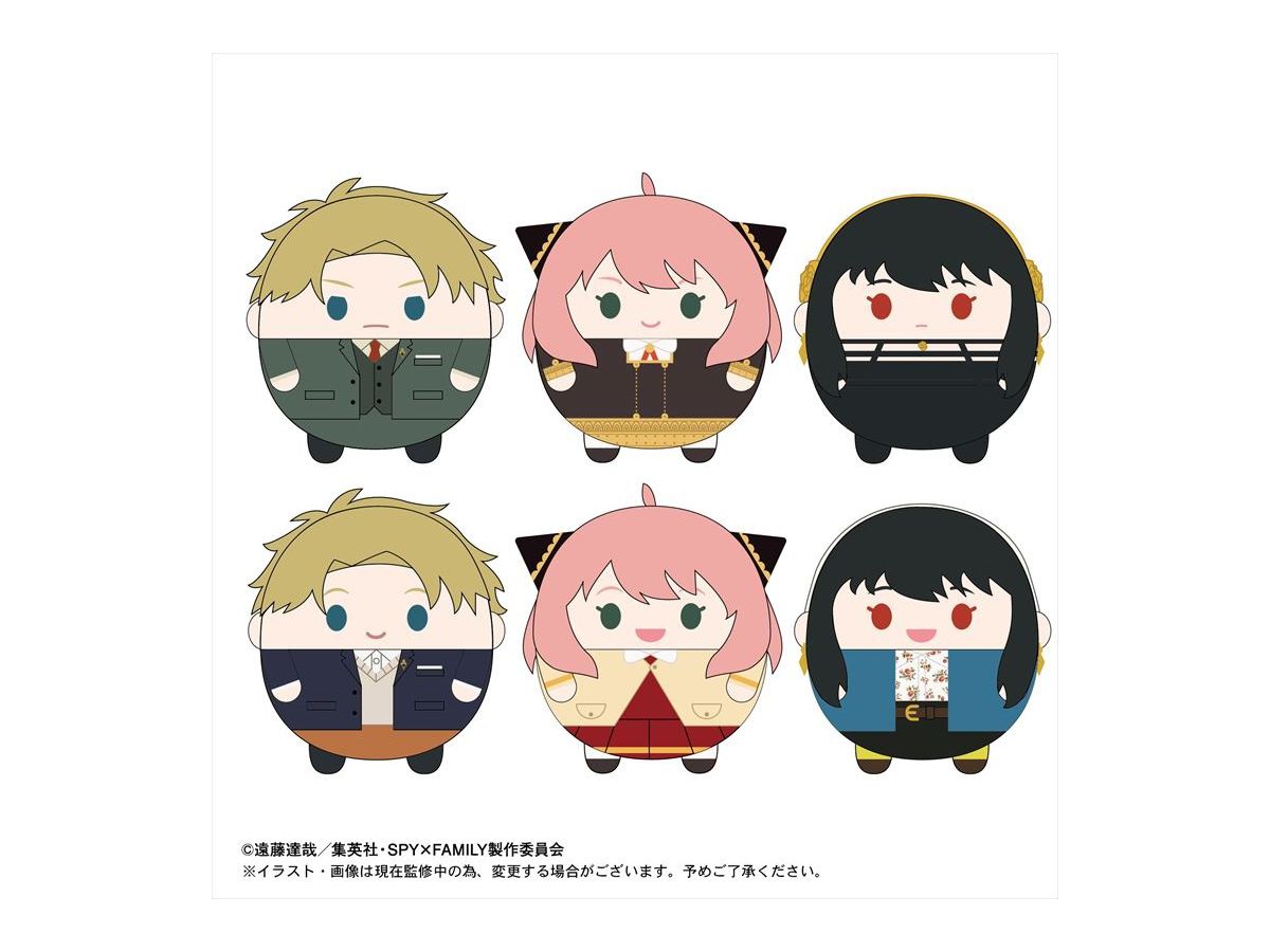 Spy x Family: Fuwa Kororin: 1Box (6pcs)