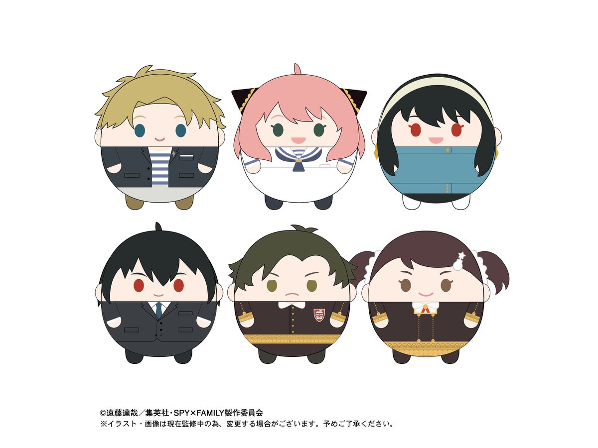 Spy x Family: Fuwa Kororin 2: 1Box (6pcs)