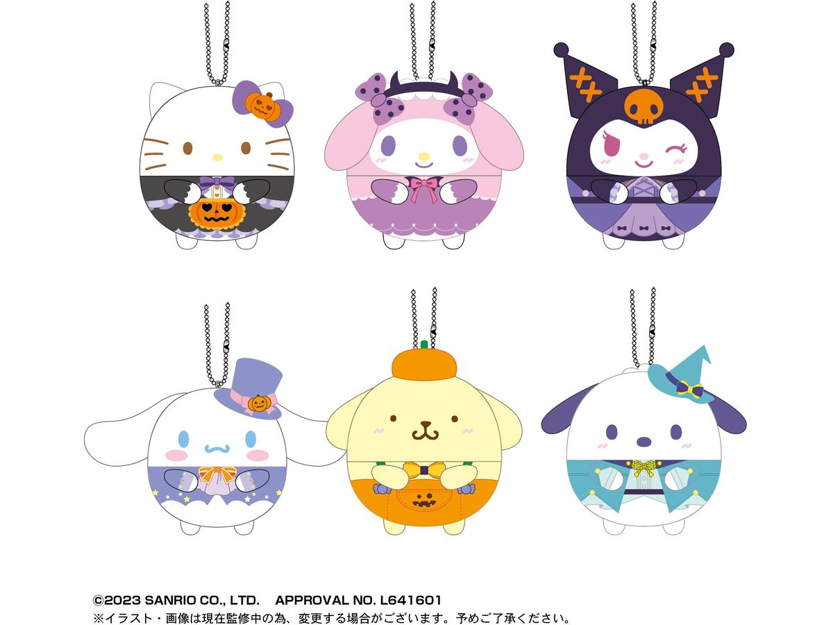 Sanrio characters: SR-67 Fuwa Kororin 5 1Box 6pcs