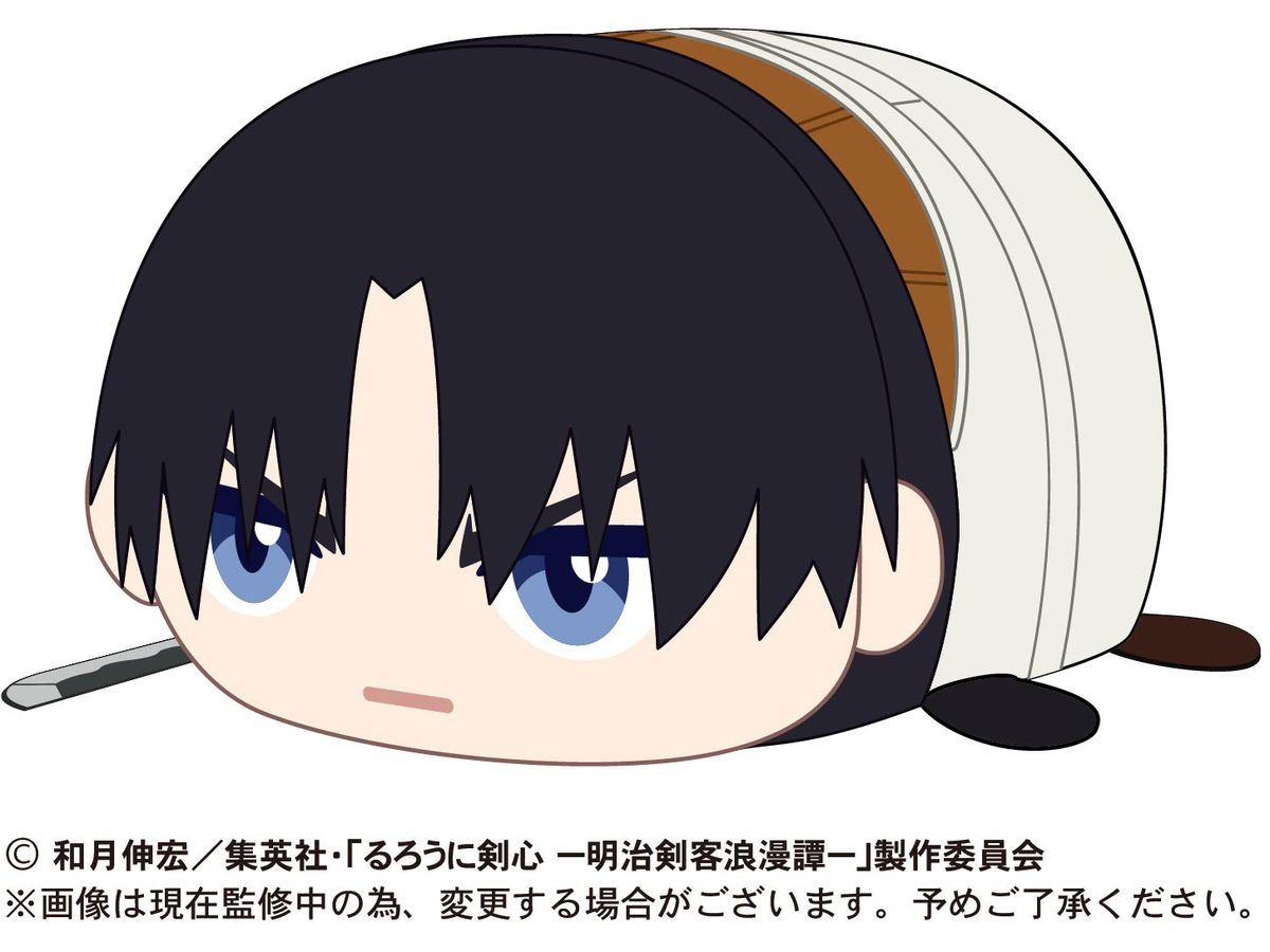 Rurouni Kenshin -Meiji Swordsman Romantic Story-: Potekoro Mascot Msize H: Shinomori Aoshi (Kodachi ver)