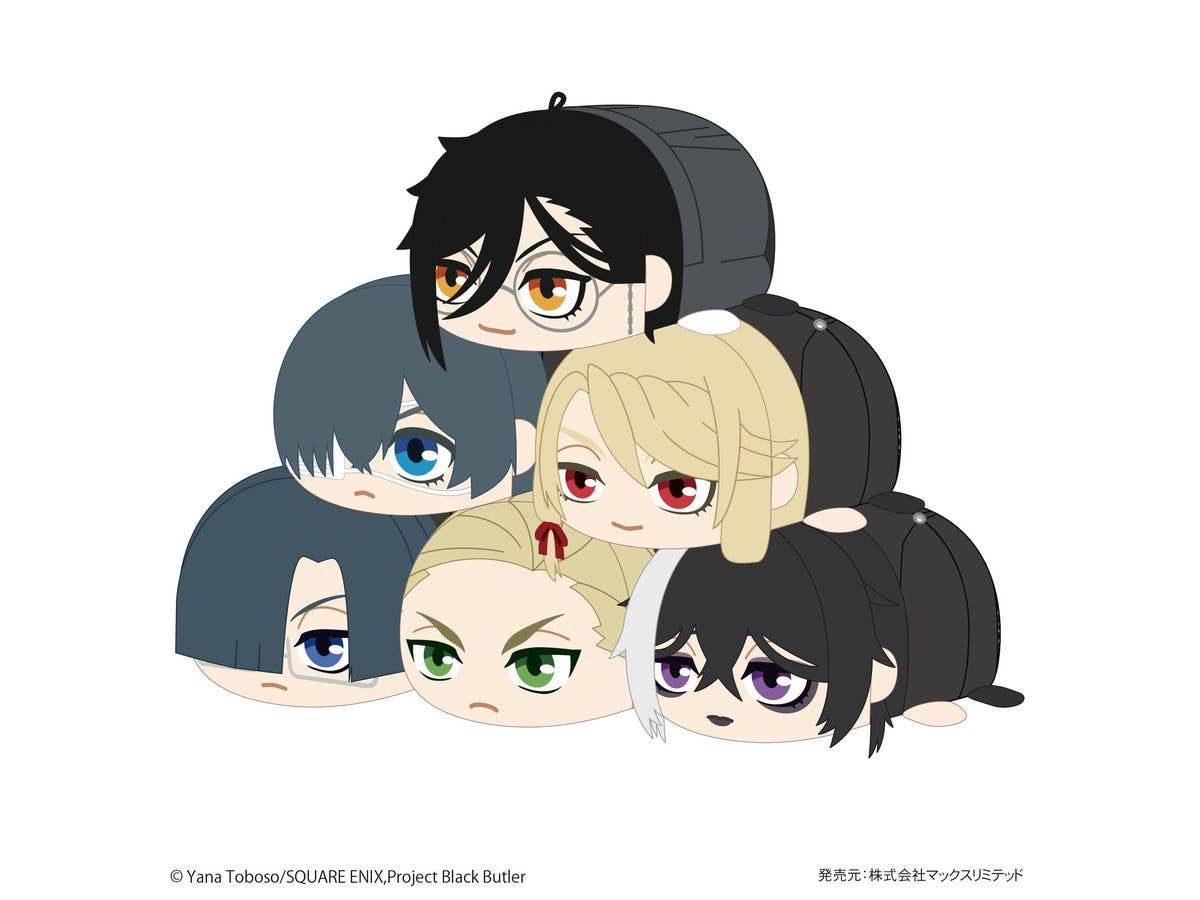 Kuroshitsuji / Black Butler: KSJ-03 Kuroshitsuji / Black Butler - Potekoro Mascot 1Box 6Pcs