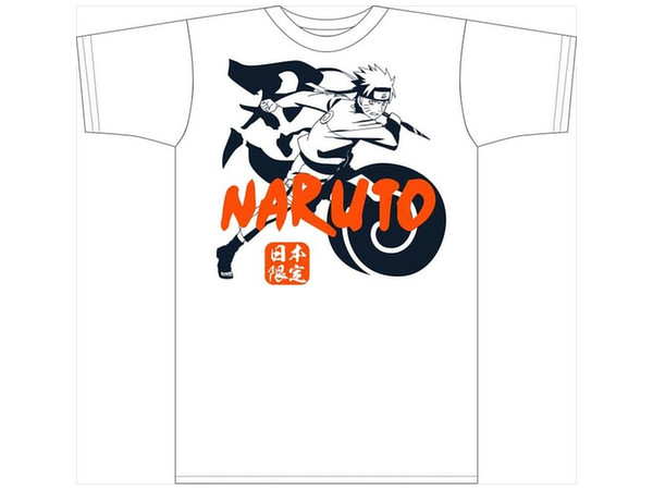 Naruto: Shippuden: Japan Exclusive Bottle T-shirt Naruto White XL