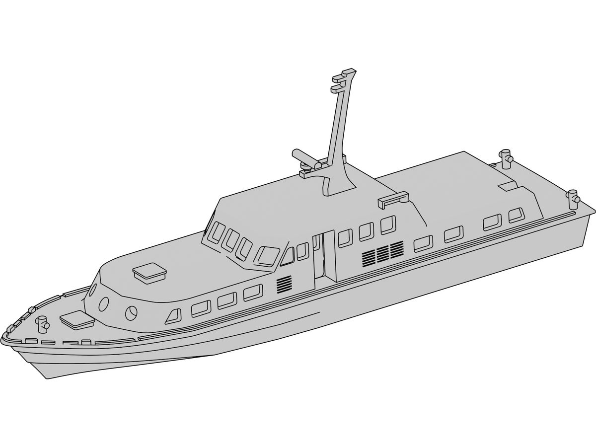 Maritime Self-Defense Force YF2137 30t type Transportation Vessel