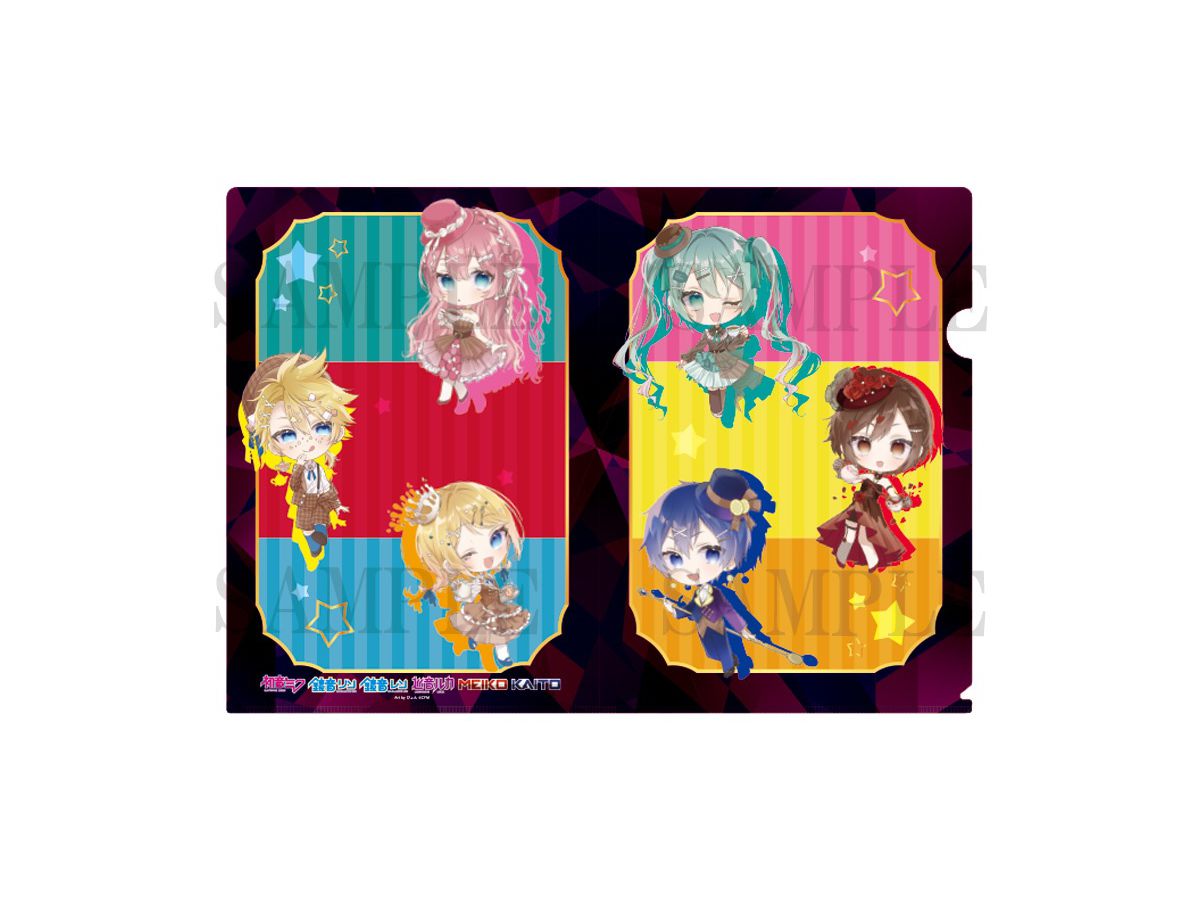 Hatsune Miku: Goods Art by Pyon Clear File (SD Illustration)