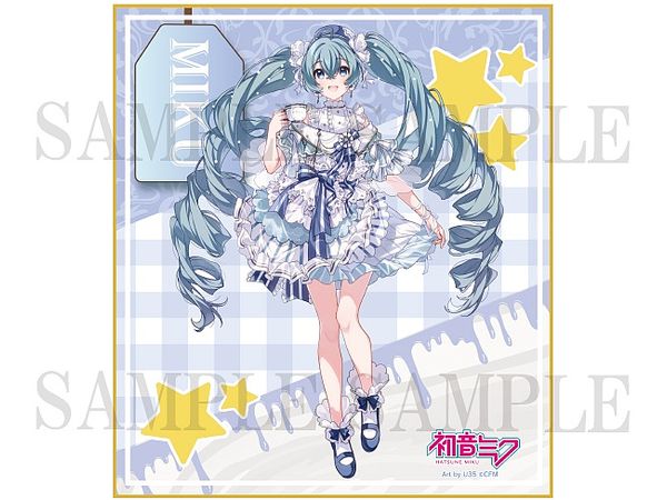Hatsune Miku: Mini Shikishi Hatsune Miku ver.