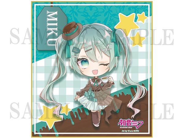 Hatsune Miku: Mini Shikishi Hatsune Miku Deformed ver.