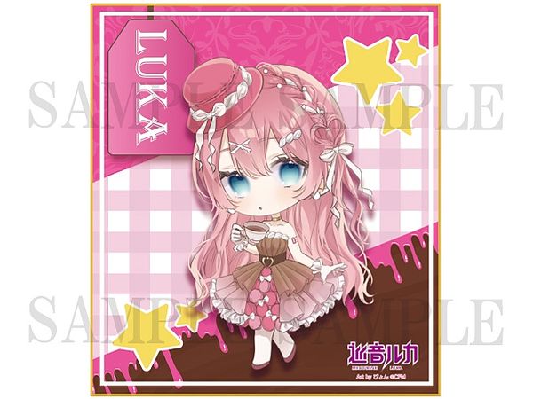 Hatsune Miku: Mini Shikishi Megurine Luka Deformed ver.