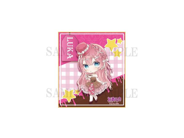 Hatsune Miku: Goods Art by U35 Luka Mini Shikishi