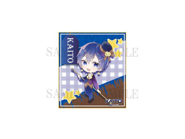 Hatsune Miku: Goods Art by U35 KAITO Mini Shikishi