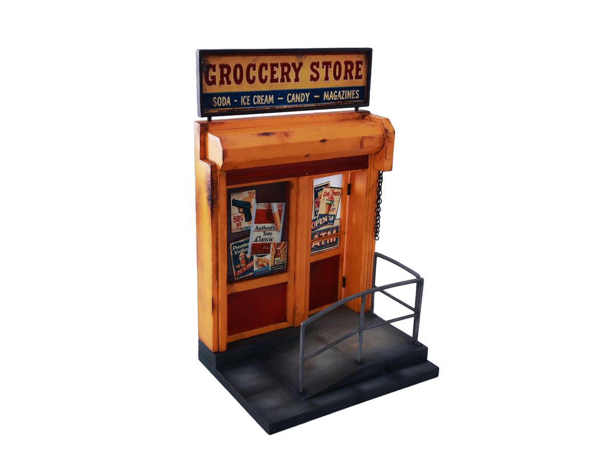 MMM Toys Streetscape Grocery Store Diorama