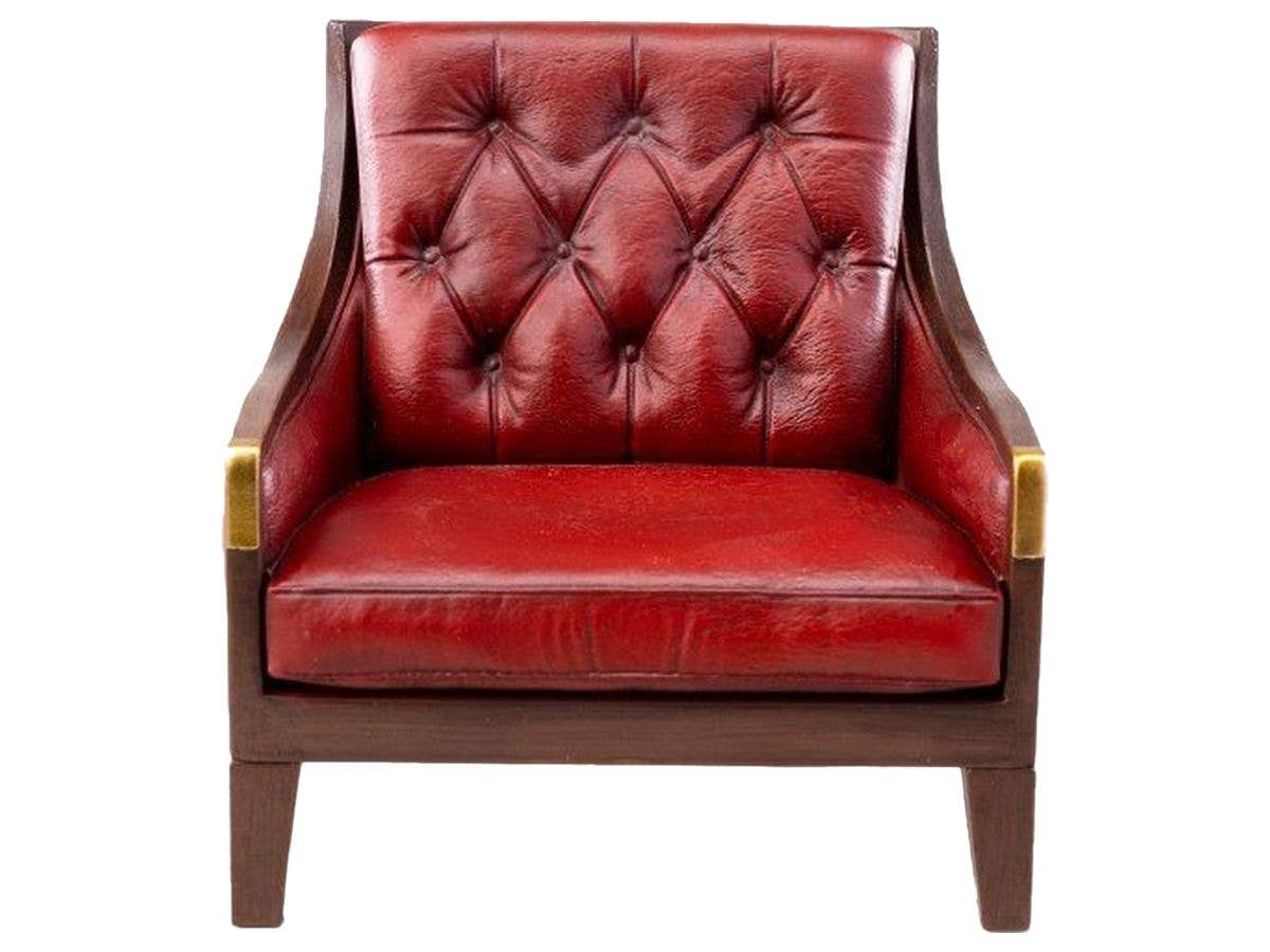 MMM Toys Red Chesterfield Armchair