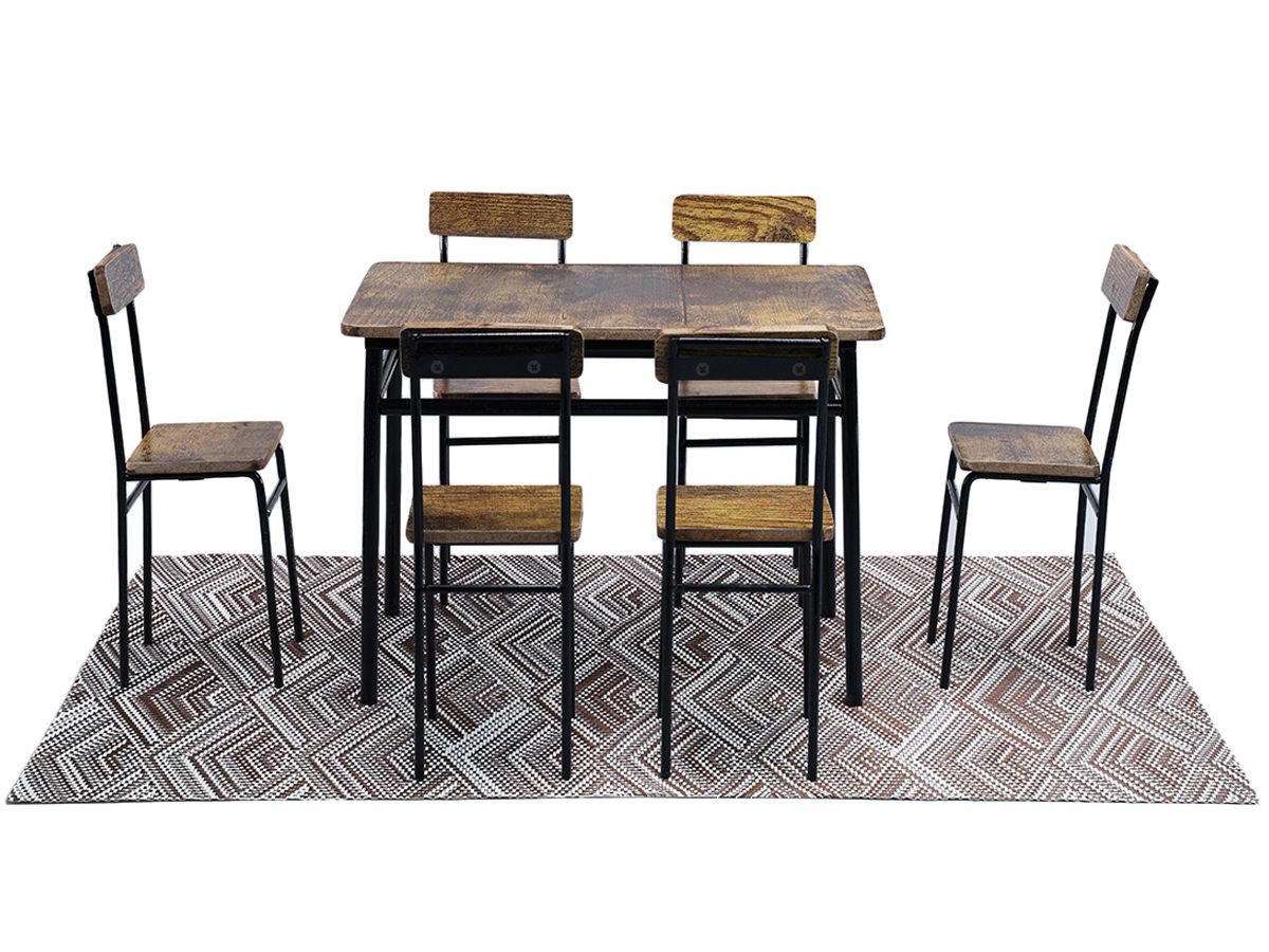 MMM Toys Industrial Style American Table & Chair 1.0
