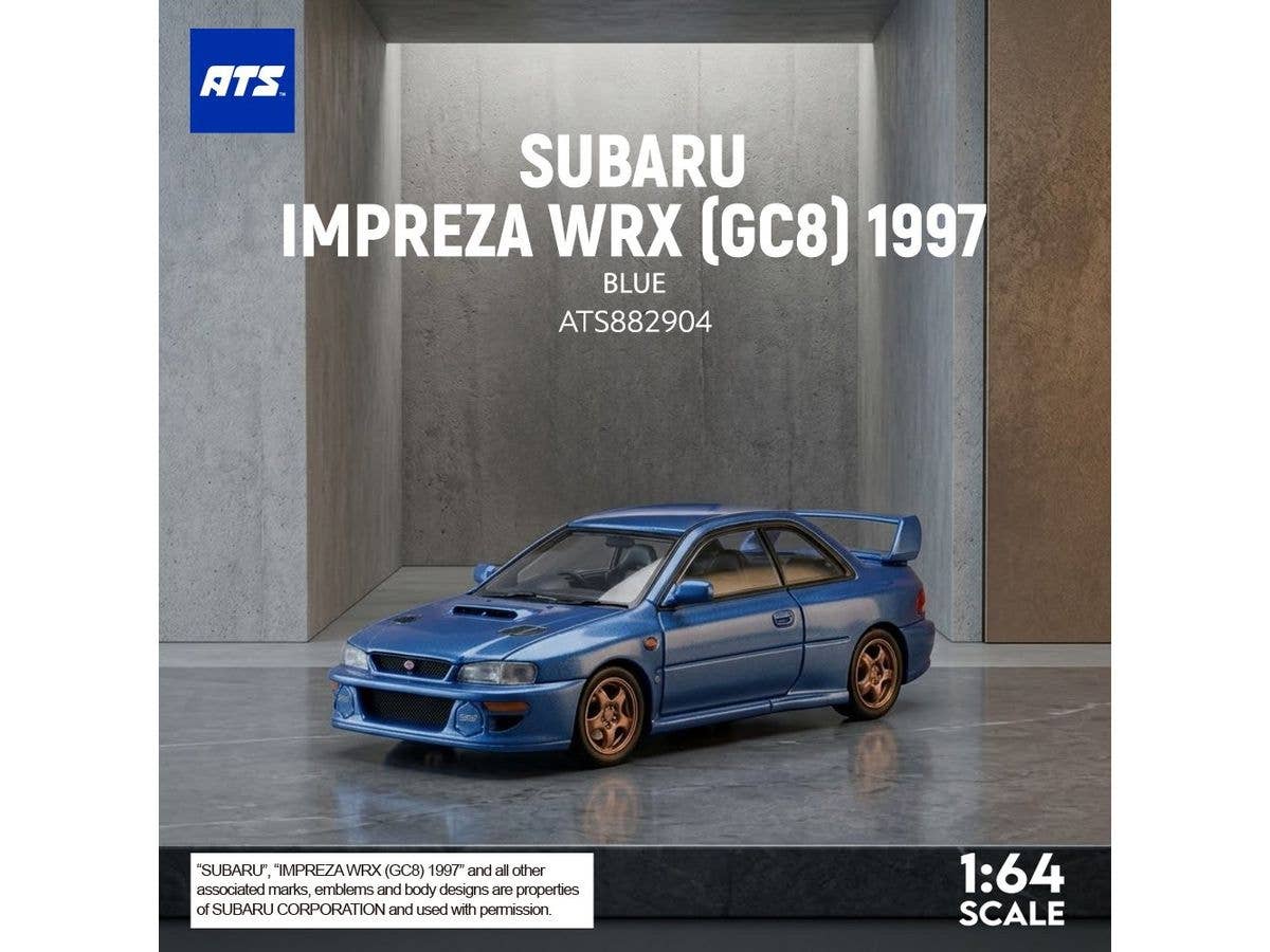 SUBARU IMPREZA WRX (GC8) 1997 Blue
