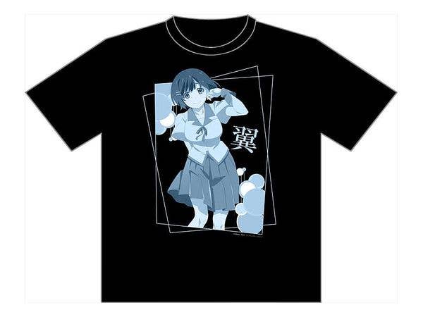Owarimonogatari: Newly Drawn Tsubasa Hanekawa T-Shirt M