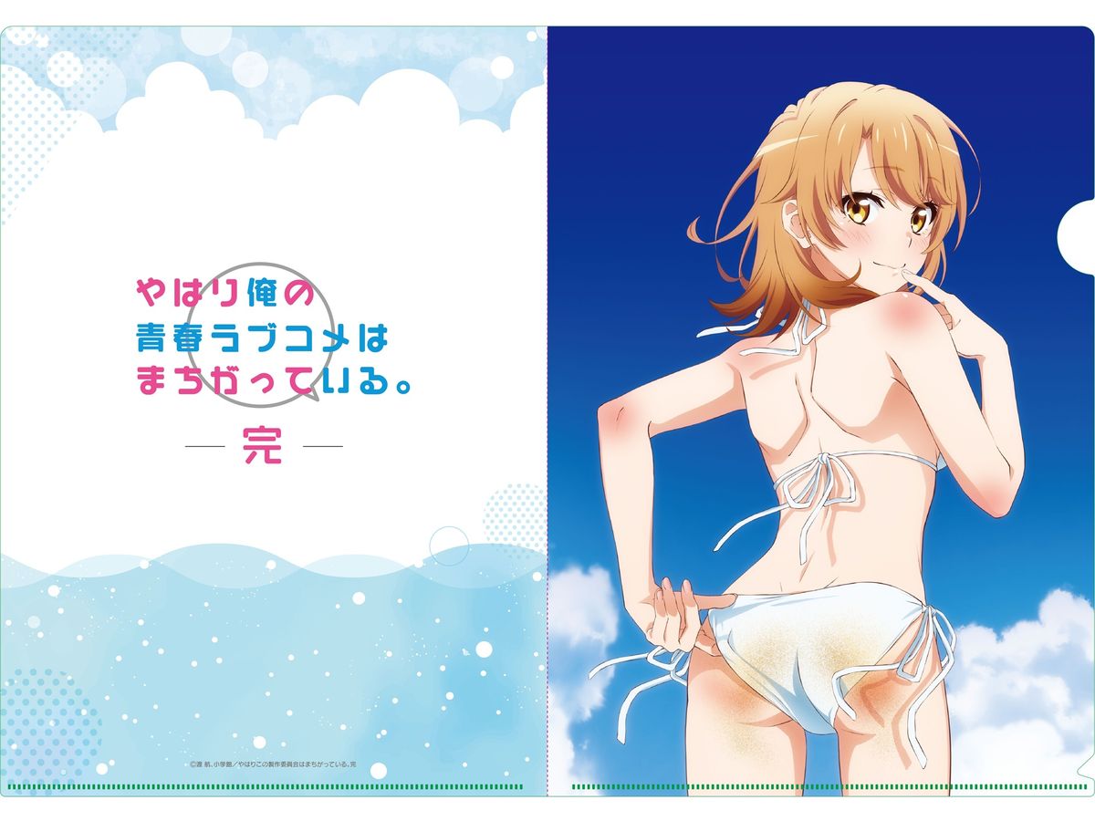 My Teen Romantic Comedy SNAFU Season 3: [Newly Drawn] Beach Bikini A4 Clear File Iroha