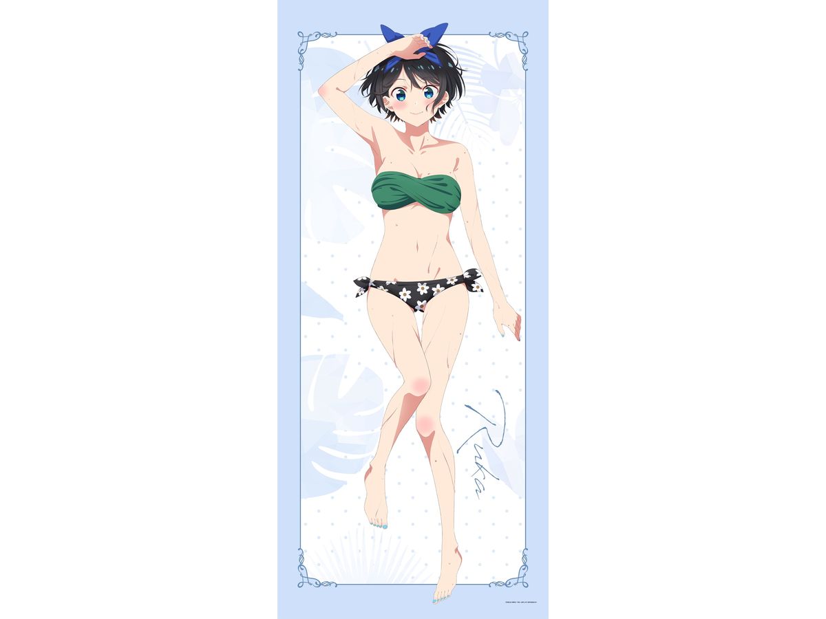 Rent-A-Girlfriend Season 2: Newly Drawn BIG Tapestry Swimsuit ver. Ruka Sarashina