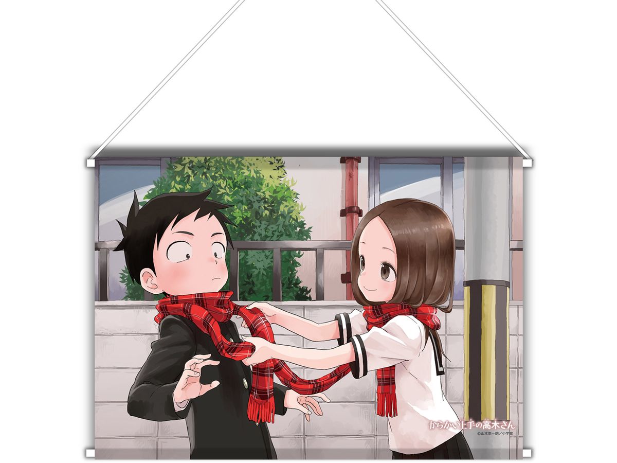Teasing Master Takagi-san (Original): Horizontally Long B3 Tapestry (Muffler)