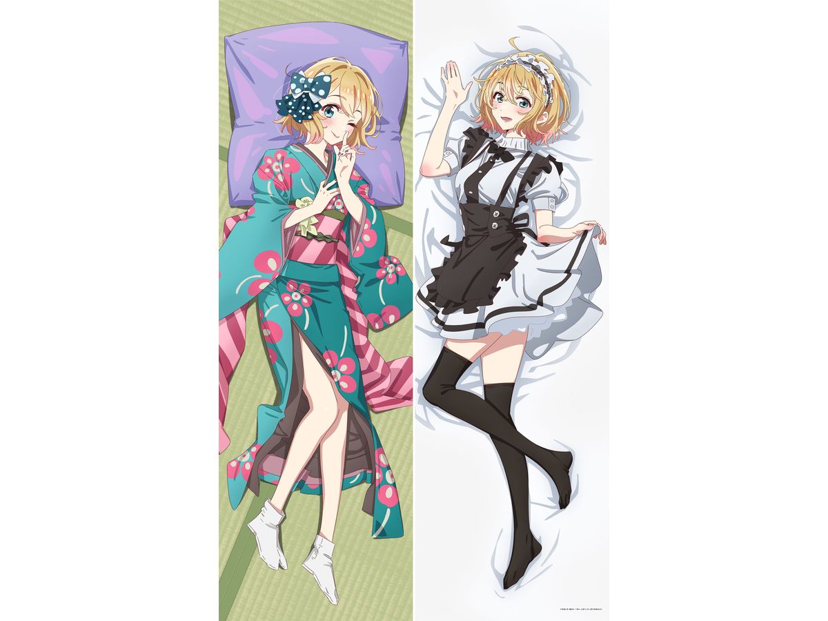 Rent-A-Girlfriend (Season 3): Newly Drawn Dakimakura Cover Mami Nanami (Kimono & Maid Clothes Ver.) (Reissue)