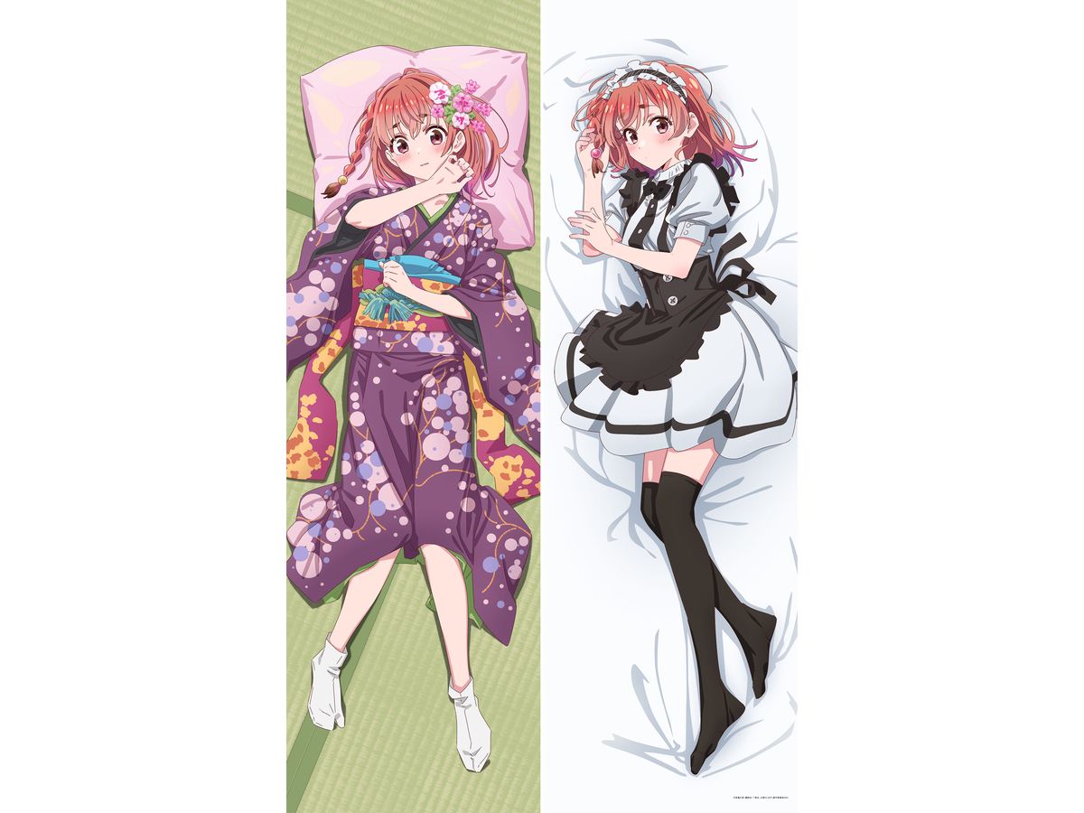 Rent-A-Girlfriend (Season 3): Newly Drawn Dakimakura Cover Sumi Sakurasawa (Kimono & Maid Clothes Ver.) (Reissue)