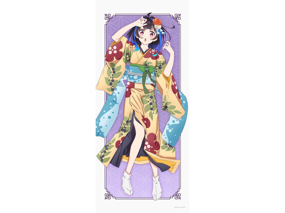 Rent-A-Girlfriend (Season 3): Newly Drawn BIG Tapestry Mini Yaemori (Kimono Ver.)