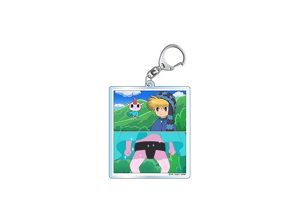 Mahojin Guru Guru: 2 Pieces Cartoon-style Acrylic Keychain 3 Fundoshi