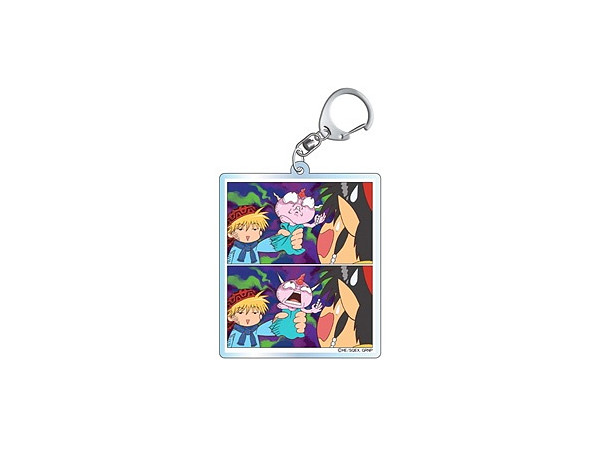 Mahojin Guru Guru: 2 Pieces Cartoon-style Acrylic Keychain 6 Gipple
