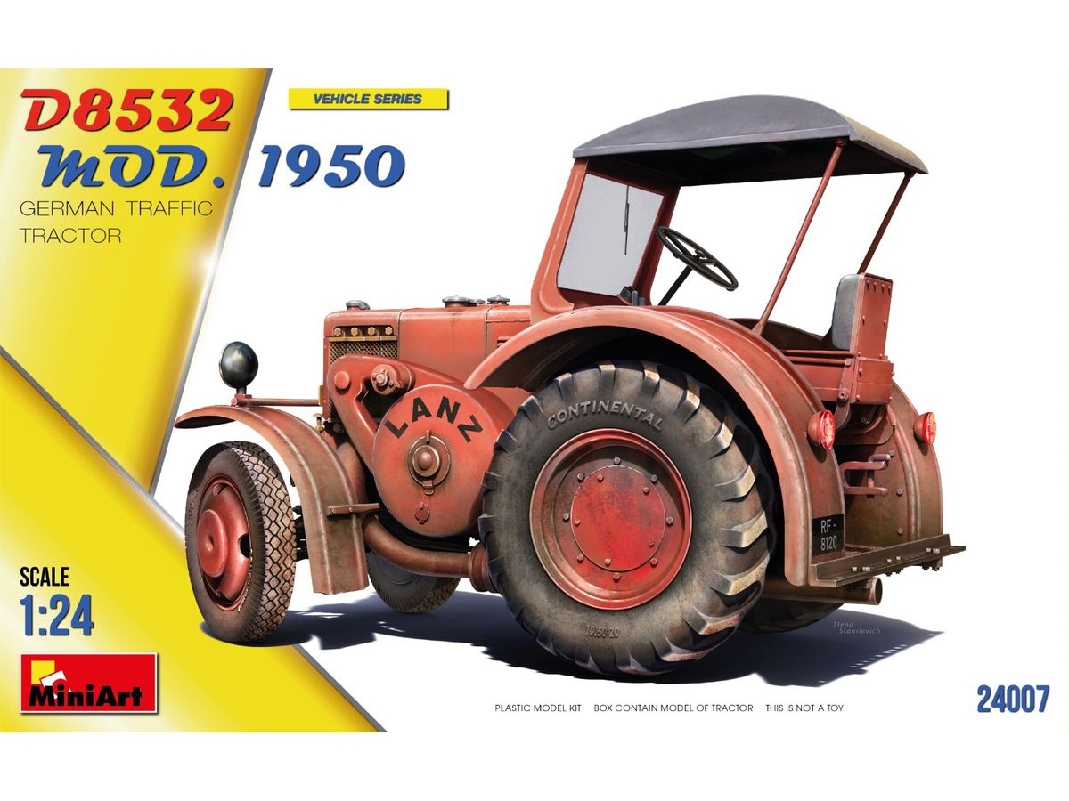 German Traffic Tractor D8532 Mod.1950